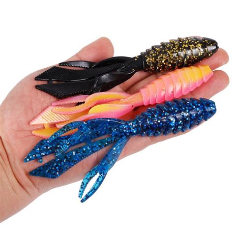 3pcslot Big Soft Fishing Worm Lures 14g Rubber Fishing Lure Wobblers