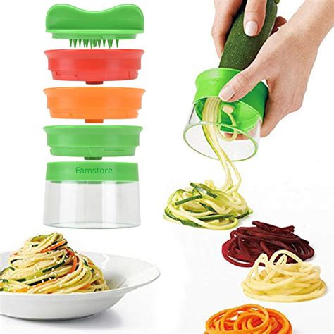 Vegetable Spiralizer Spiral Slicer Creates Endless Spaghetti Noodles