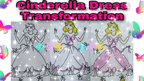 Cinderella Dress Transformationdisney Princesscinderella Pink Gown