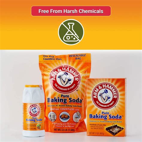 Arm & Hammer Pure Baking Soda Shaker - 12 Oz - (Pack of 6)