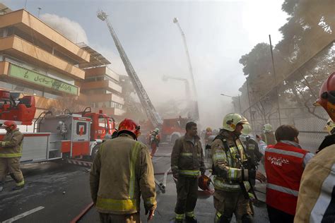 Tehran Photos Of Plasco Building Collapse In Irans Capital Killing