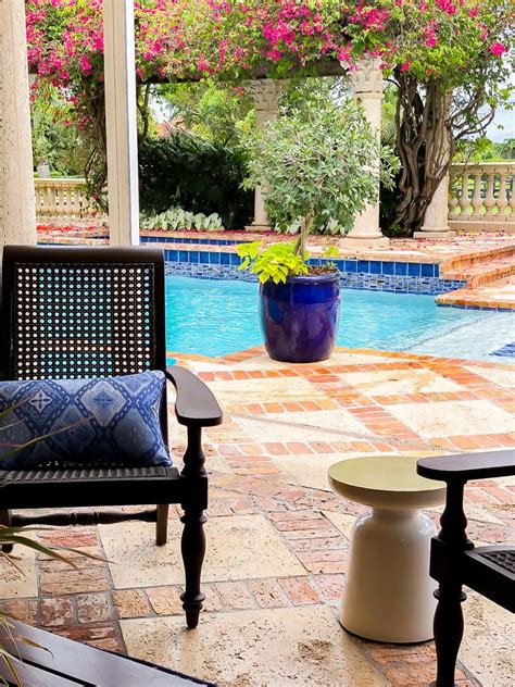 Total project packages that come with everything you need to get the job done. Florida Poolside Retreat | Outdoor patio space, Backyard ...
