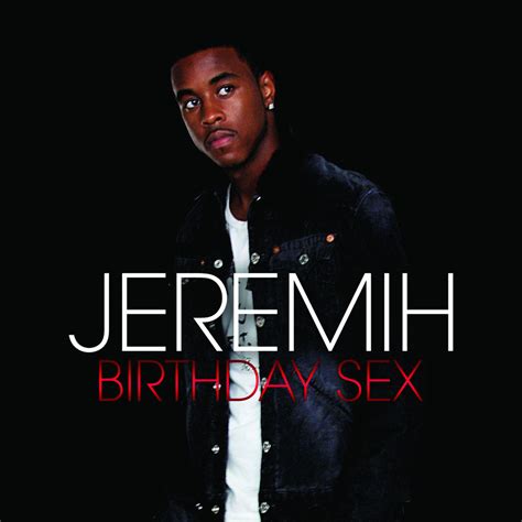 Carátula Frontal De Jeremih Birthday Sex Cd Single Portada