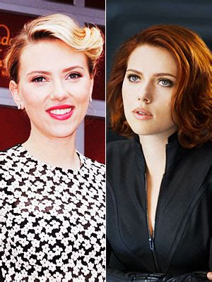 Scarlett johansson red hair avengers. Poll: Do You Prefer Scarlett Johansson's Hair Red or Blond ...