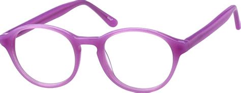 Purple Acetate Full Rim Frame 1041 Zenni Optical Eyeglasses