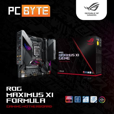 Asus Rog Maximus Xi Gene Matx Z390 Gaming Motherboard Lazada