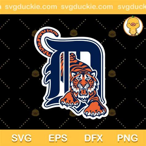 Detroit Tigers Logo SVG Baseball Team Detroit Tigers SVG
