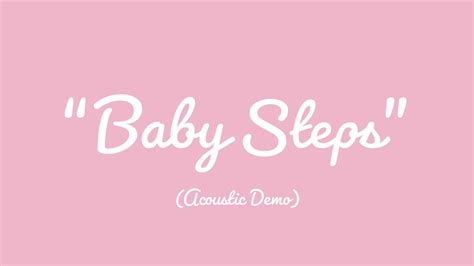 Jesse Spradlin Baby Steps Demo Youtube