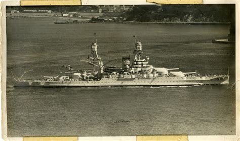 Uss Arizona Bb 39 Underway The Digital Collections Of The National