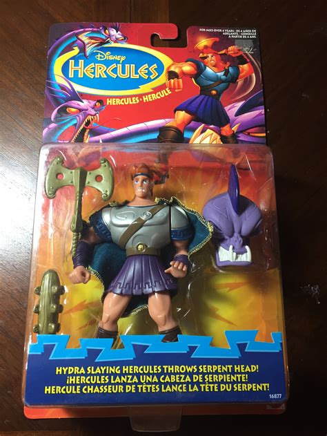 Disney Hercules Hydra Slaying Hercules Figure 90s Rare In Box Etsy