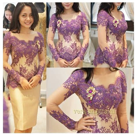 Pin oleh Astri Utari di Beautiful of Kebaya | Gaun batik, Pakaian