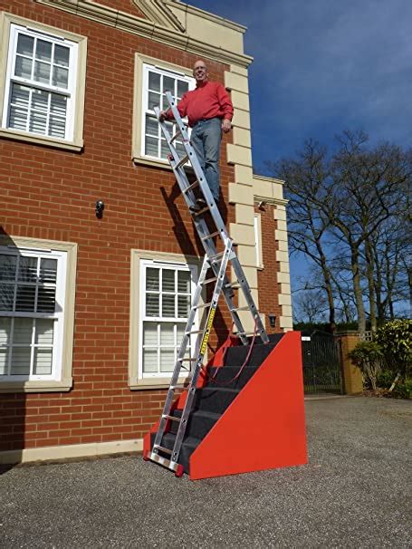 Using an adjustable ladder will make projects that are impossible with a standard ladder, such as painting a stairway ceiling, much easier and safer adjustable ladders come in various shapes and sizes. Using ladders on stairs | Screwfix Community Forum