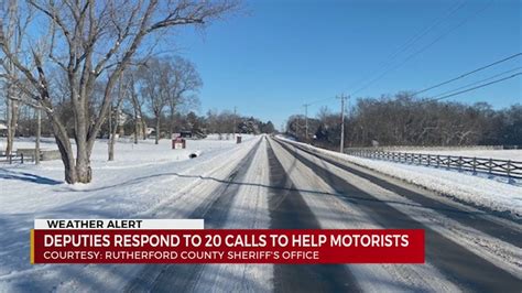 Rutherford County Deputies Respond To Motorists Calls For Help Youtube