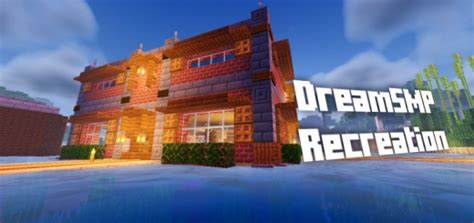 Community House Dream Smp I Built Ph1zlas House From Dream Smp