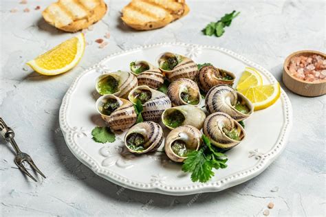 Premium Photo Snails Baked With Sauce Bourgogne Escargot Snails Baked