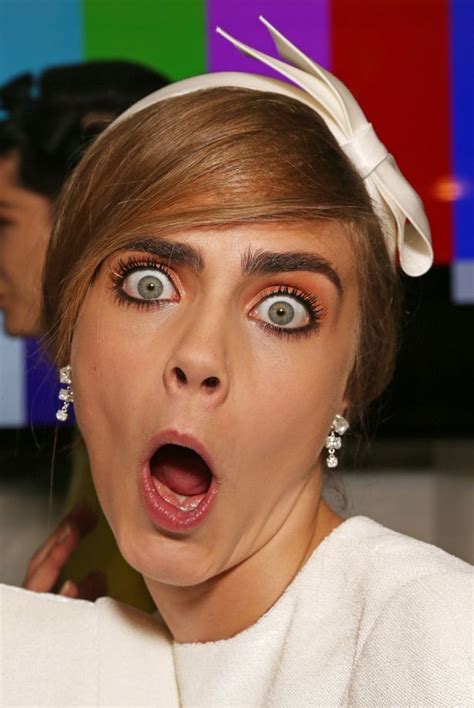 Happy St Birthday Cara Delevingne And To Celebrate Here S Of Your Weirdest Faces Cara