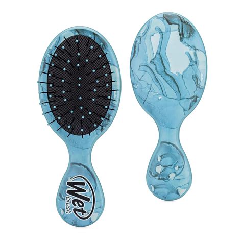 wet brush squirt detangler hair brushes artic blue mini detangling comb with