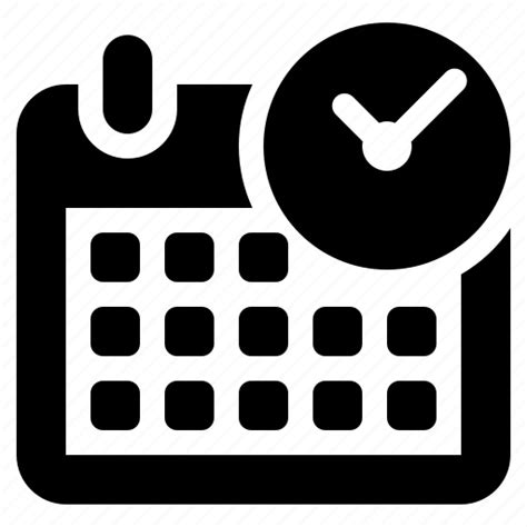 Calendar Date Days Month Period Schedule Time Icon