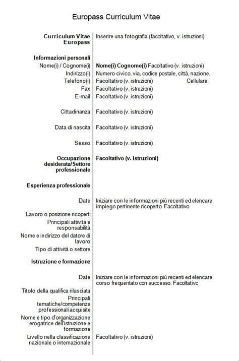 Check spelling or type a new query. FREE 6+ Sample Europass Curriculum Vitae Templates in PDF ...