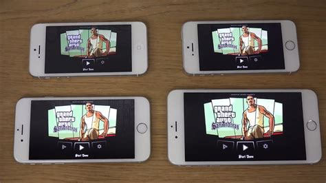 Gta San Andreas Iphone 6 Plus Vs Iphone 6 Vs Iphone 5s Vs Iphone 5