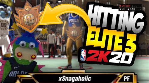 I Finally Hit Elite 3unlocking Mascots And Suits In Nba 2k20‼️ Youtube