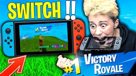 MON PREMIER TOP 1 SUR LA NINTENDO SWITCH ??!!  SUR FORTNITE BATTLE