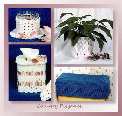 You are guaranteed to go ga ga over this collection of gorgeous free baby crochet patterns and there really is something for everyone. Country Elegance Bath Collection - Crochet Bath Pattern Sets