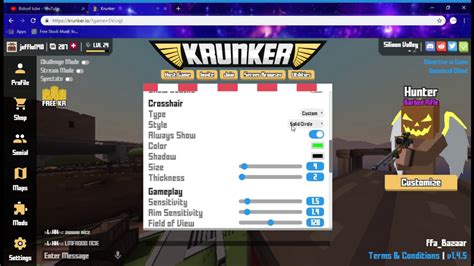 Holes inside of the crosshairs can in theory help with landing shots. How To Change Crosshair in Krunker.io - YouTube