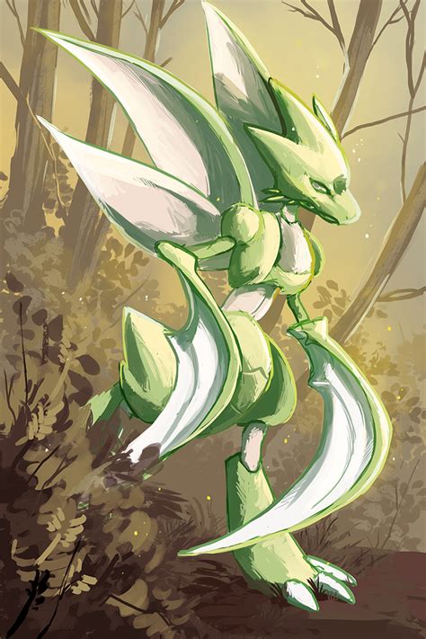 Blades Of Fury 123 Scyther By Ladysionis On Deviantart