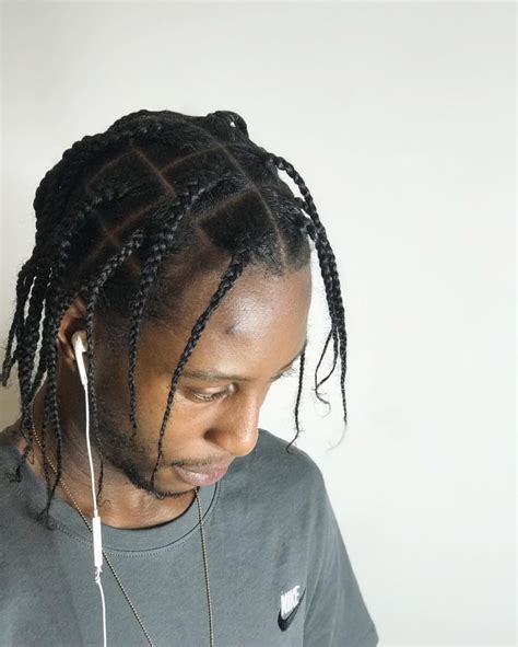 Box Braids Boys Travis Scott Boy Box Braids Braids For Boys Braids