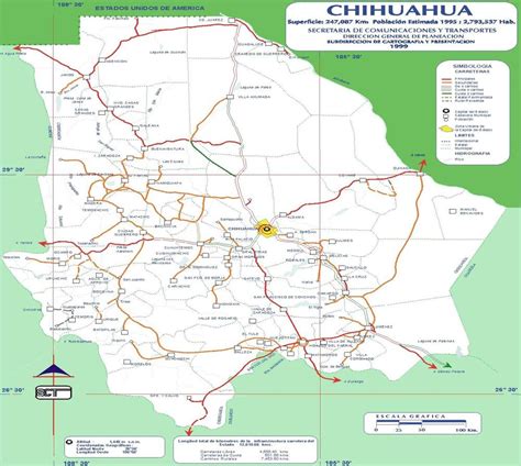 Mapa De Carreteras De Chihuahua Tama O Completo Gifex My Xxx Hot Girl
