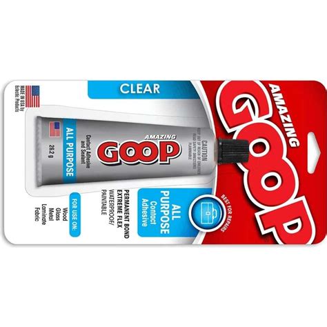 E6000 Amazing Goop All Purpose Adhesive Glue Contact 262g Clear Glue