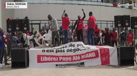 Senegalese Journalists Demonstrate In Support Of Their Jailed Colleague