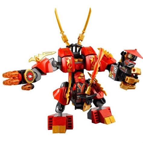 Boneco Ninjago Kai Robô Chamas Lego Compatível R 9999 Em Mercado Livre