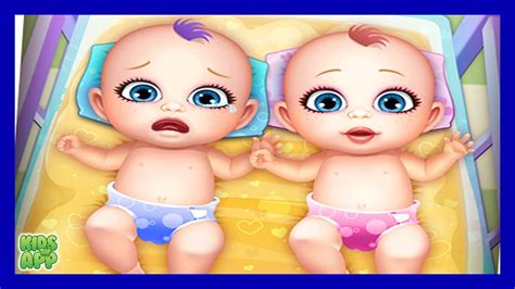 Newborn Twins Baby Care Kids Games And New Baby Best App For Kids
