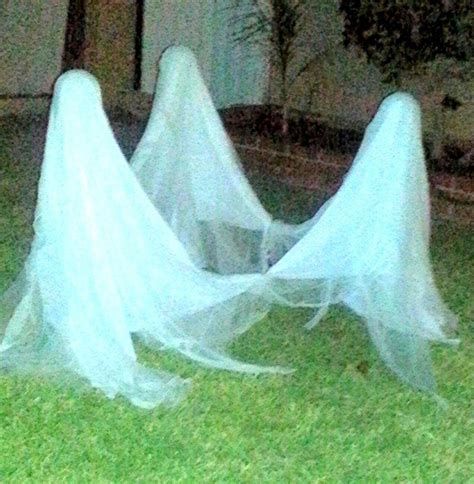 Dancing Ghosts Diy Inspired Ghost Diy Halloween Lawn Ghosts Fall