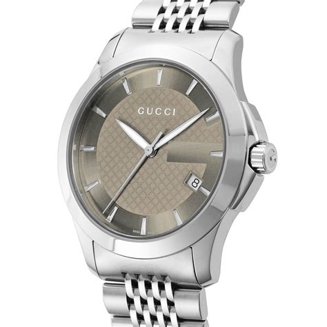 ブランドショップハピネス公式オンラインショップグッチ Gucci 腕時計 メンズ G Timeless Gタイムレス ブラウン