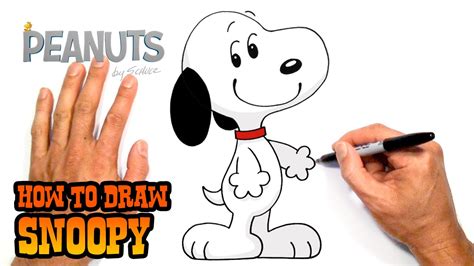 How To Draw Snoopy Easy Drawing Art Vlr Eng Br