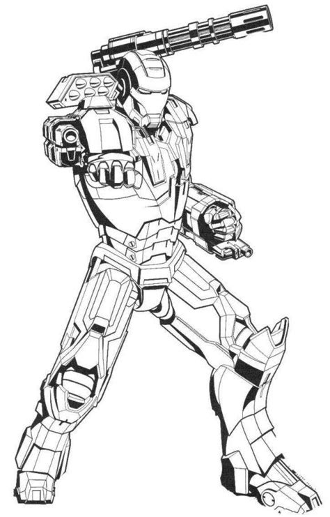 More images for iron man war machine coloring pages » Iron Man Armor Coloring Pages | Superhero coloring pages ...