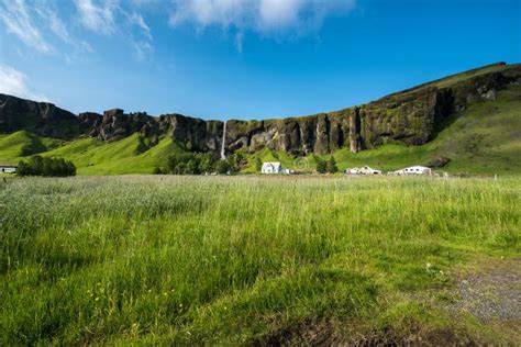 Icelandic Countryside Stock Photo Image Of Meadow Travel 59305600