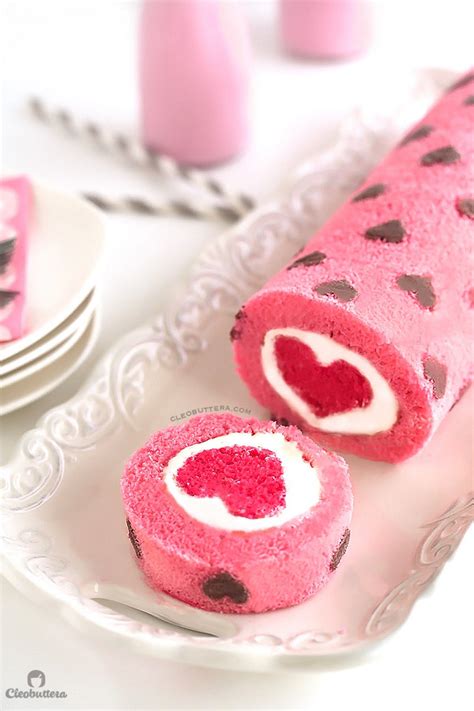 Love Is All Around Cake Roll Cleobuttera
