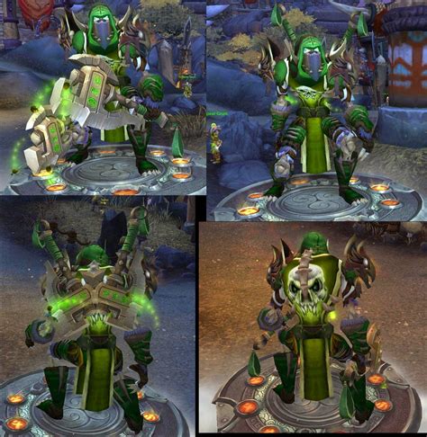 Master Of World Of Warcraft Transmogrification Undead Rogue Green