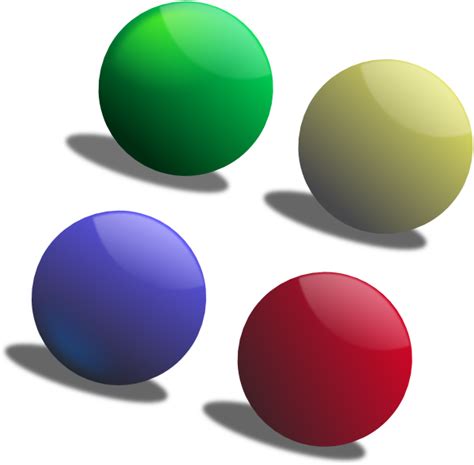 Colour Balls Clip Art At Vector Clip Art Online Royalty