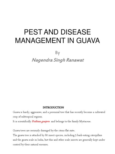 Climate mdpi and acs style. Pest and Disease Management for Guava | Pest (Organism ...