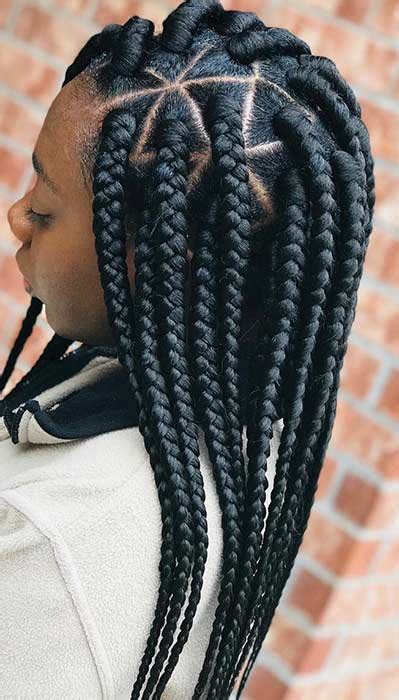 25 braid hairstyles with weave that will turn heads stayglam 2023