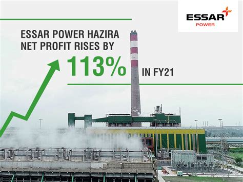 Essar Power Hazira Net Profit Rises By 113 To Rs12863 Cr In Fy21 Essar