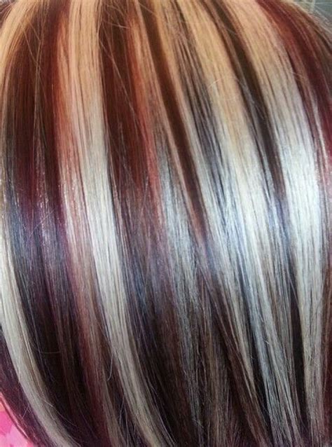 Burgundy hair is the hair color that is mostly used in black hair. 98 Ways, Ideas and Colors to Style Your Blonde Hair ...