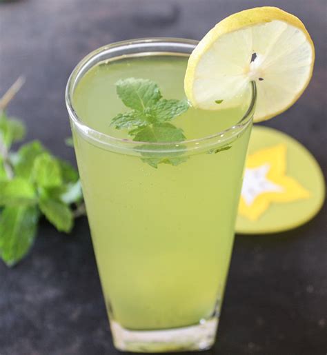 Lemon Mint Juice Anns Little Corner