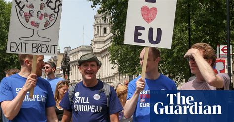 Anti Brexit Peoples Vote March In London In Pictures Politics The Guardian