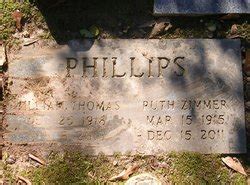 William Thomas Phillips Sr Find A Grave Memorial